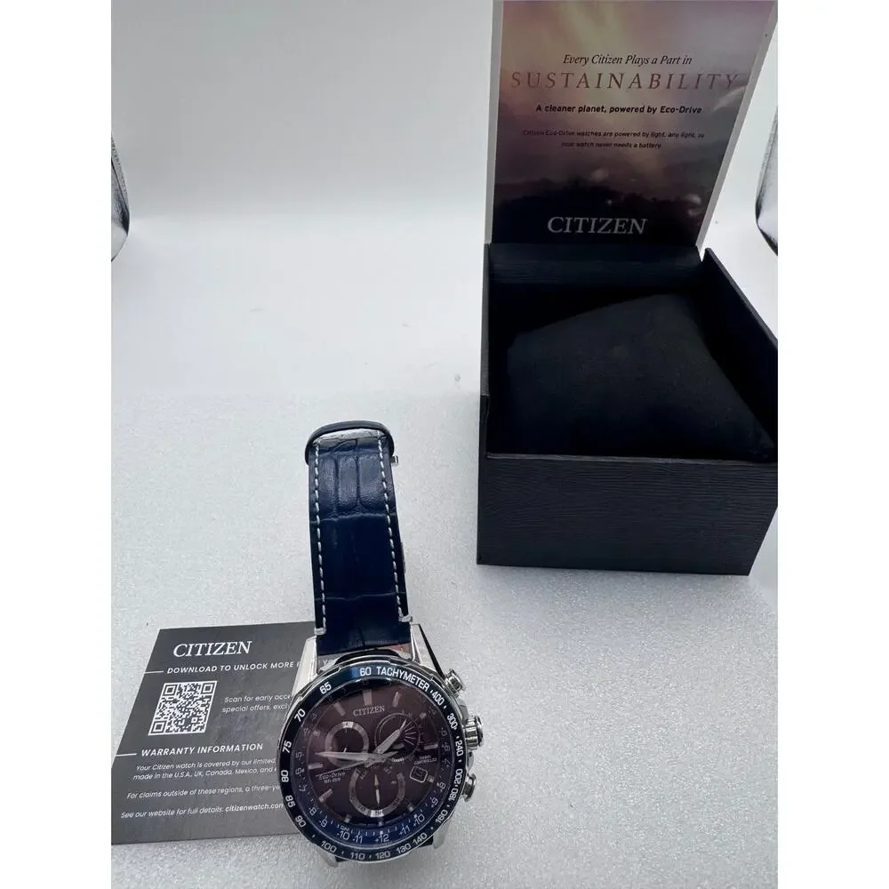 NEW Citizen PCAT CB5918-02L Atomic Time Eco-Drive Perpetual Calendar Men's Watch